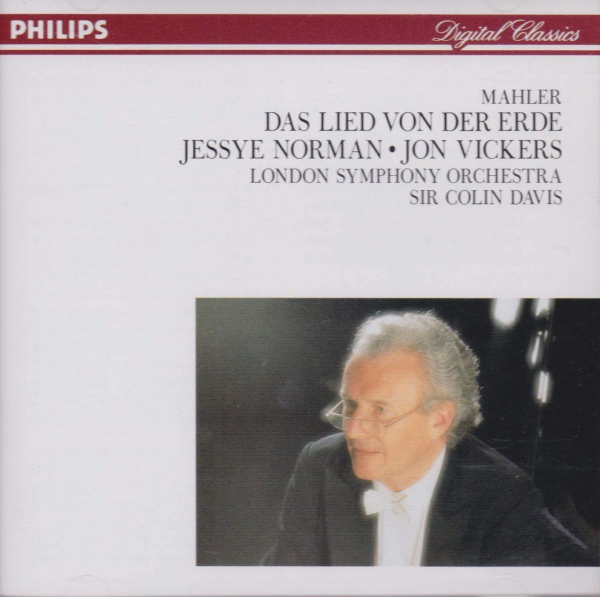 【中古】CD ビッカーズ(ジョン), ノーマン( マーラー:交響曲「大地の歌」 PHCP9014 ユニバーサルミュージ recordcity-11245660 RECORD CITY 楽天市場店 パッケージ画像