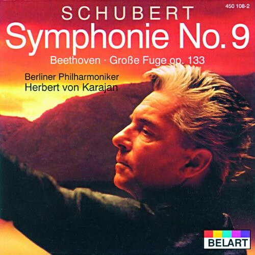CD Schubert - Beethoven, Berliner Symphonie No. 9/ Grose Fuge Op. 133 4501082 Belart /00110