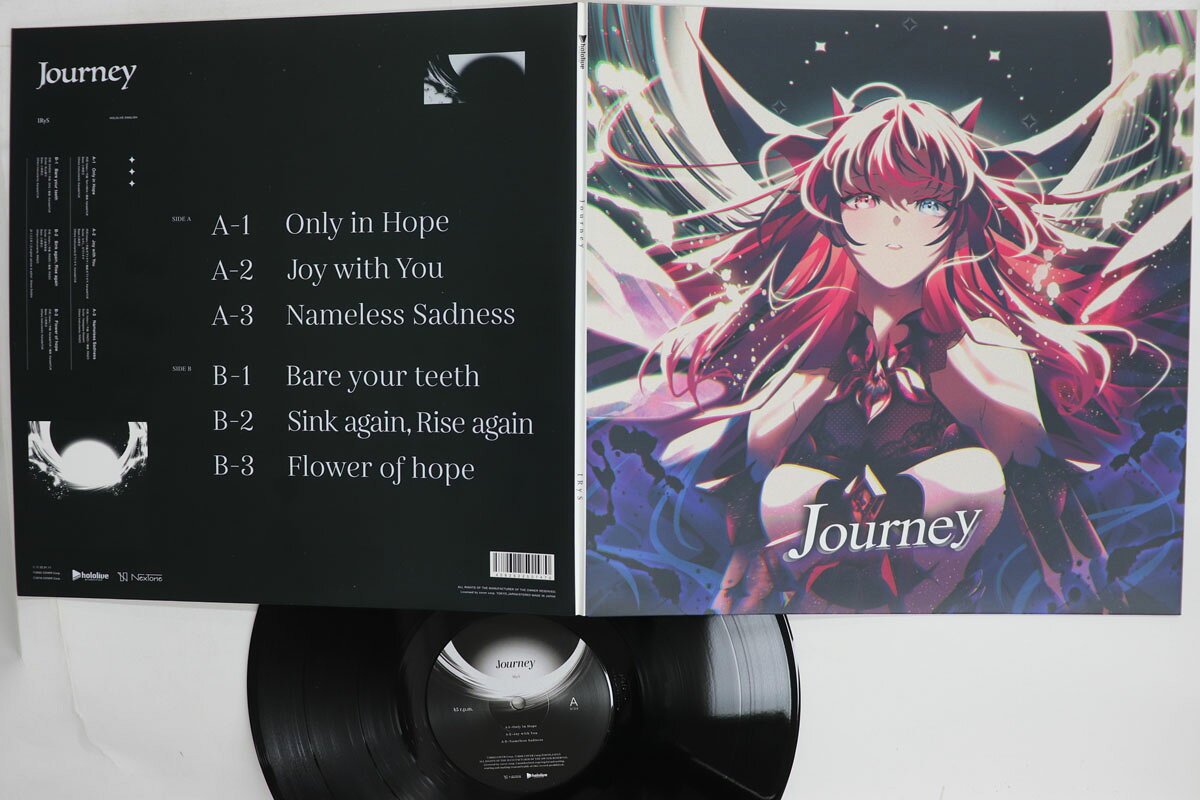 Artist Name: Ta Line - 【中古】LP Irys Journey HOLOEC008 COVER CORP /00400