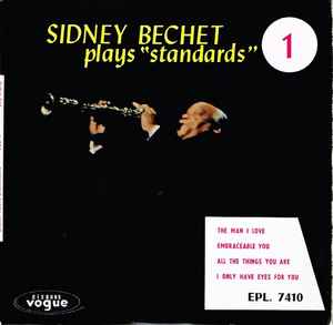 【中古】仏7” Sidney Bechet Plays ”Standards” 1 EPL7410 Disques Vogue /00080 【中古】仏7” Sidney Bechet Plays ”Standards” 1 EPL7410 Disques Vogue /00080