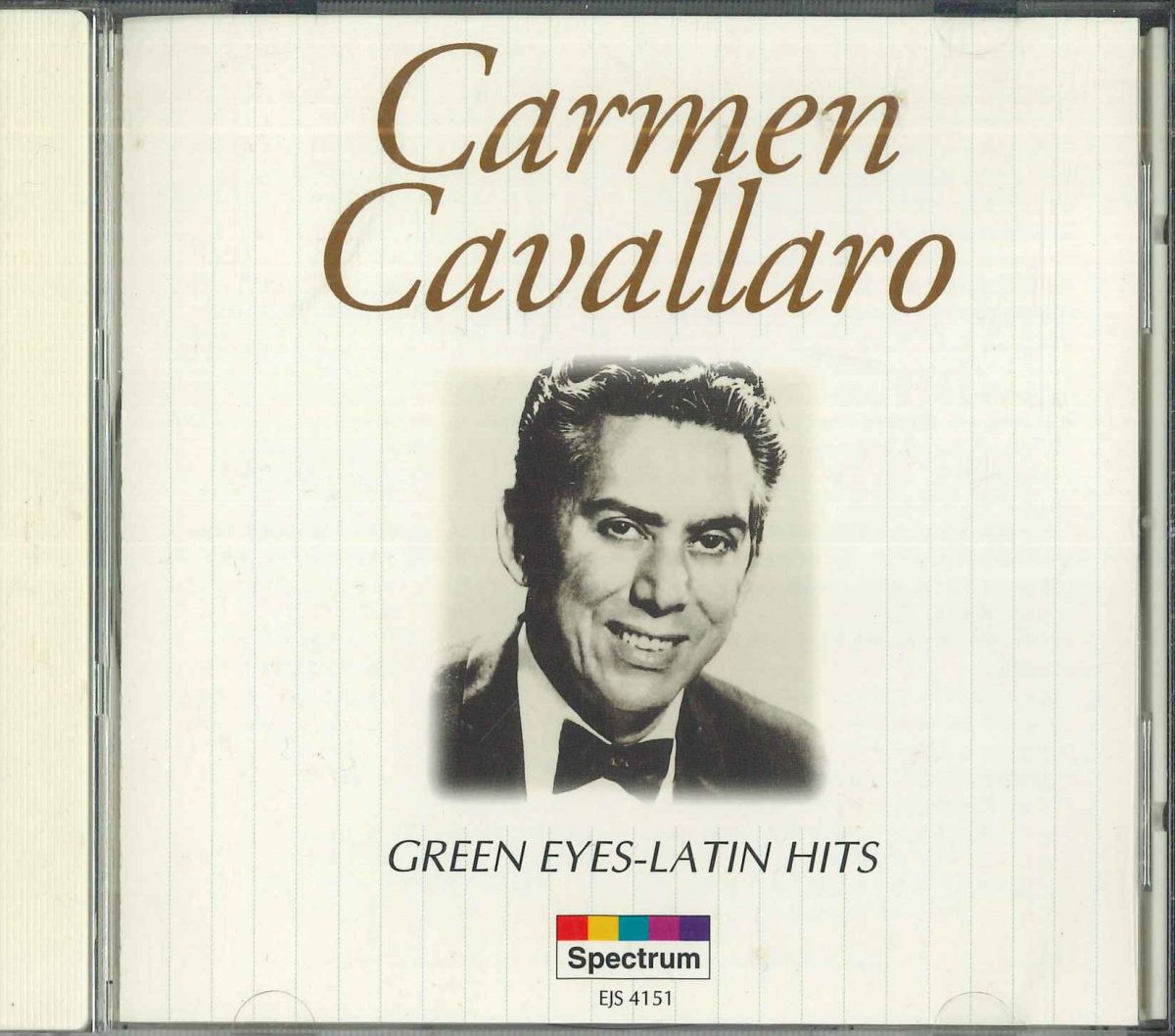 ����š�CD Carmen Cavallaro Green Eyes Katin Hits EJS4151 UNIVERASAL /00110