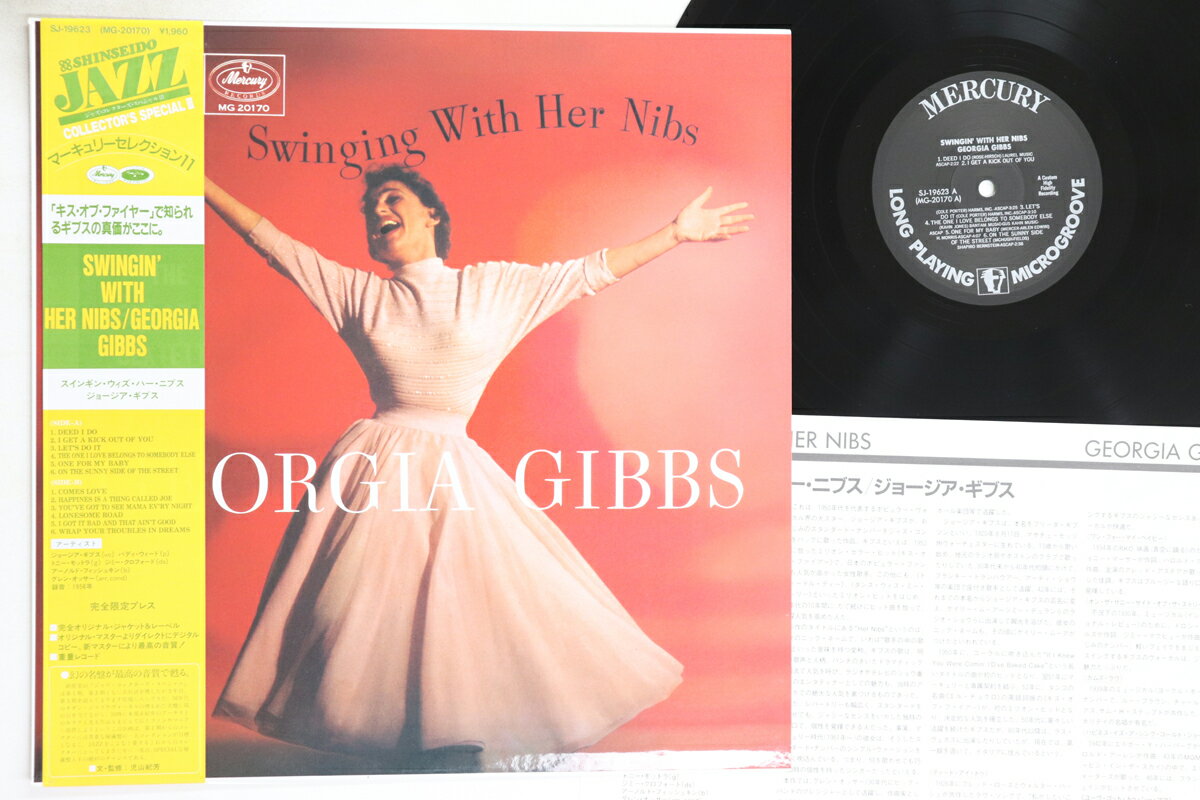 LP Georgia Gibbs Swinging With Her Nibs SJ19623 MERCURY /00260