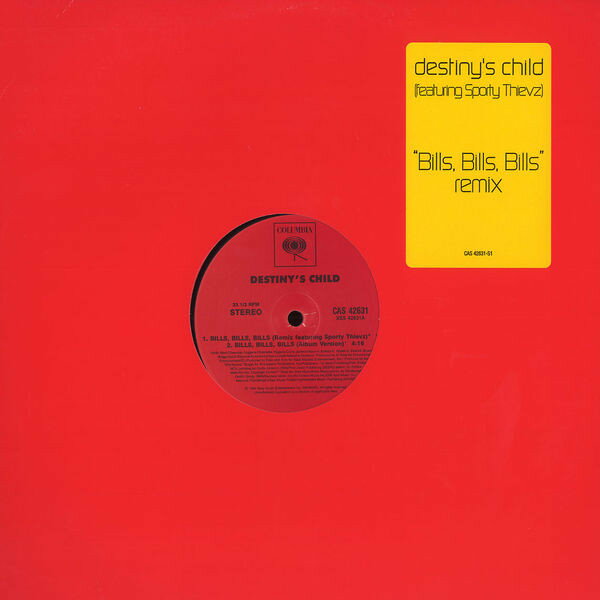 ・アーティスト Destiny's Child ・タイトル Bills, Bills, Bills (Remix) ・レーベル・型番 Columbia CAS42631 ・フォーマット 12インチレコード ・コンディション(盤) 良い (VG+) ・コンディション(ジャケット) プレインカバー（元ジャケット／カバー無し） ・コンディション(帯) オビなし ・特記事項 【ハイプステッカー】【盤に小さいキズ】 サンプル画像です。実際の商品の画像ではありません 商品写真はバーコード/カタログ番号に対応したサンプル画像ですので、お送りする商品の画像ではありません。帯やライナーなどの付属品は、特記事項に記載されている場合のみ含まれます。プロモやカラーレコードなどの仕様についても、該当する場合のみ特記事項に記載しています。 【ご購入前に必ずご確認ください】 ・本店サイト(www.recordcity.jp)とは価格、送料が違います ・本店サイト、その他支店のオーダーとは同梱発送できません ・注文確定後に別の注文を頂いた場合、注文同士の同梱は致しかねます。 ・別倉庫から発送しているため、店頭受け渡しは対応しておりません ・一部商品は他の通販サイトでも販売しているため、ご注文のタイミングによっては商品のご用意ができない場合がございます。 ・土日祝日はお休みです 金曜・祝前日9時以降のご連絡またはご入金は、返答または発送が週明け・祝日明けに順次対応となります。 ・ご購入後のキャンセル不可 ご購入後のキャンセルはいかなる理由においてもお受けできません。ご了承の上、ご購入くださいませ。 ・日本郵便(ゆうパック/ゆうメール)によるお届けになります。 ・中古品であることをご理解ください 当ストアでは中古商品を主に販売しております。中古品であることをご理解の上ご購入ください。また、一部商品はRecordCityオンラインストアで試聴可能です。 ・返品について お客様のご都合による返品は一切承っておりません。 表記の内容と実際の商品に相違がある場合、また針飛び等で返品・返金をご希望される場合は、商品の到着後1週間以内にご連絡ください。商品の返送をこちらで確認後、キャンセル・返金を行います。 コンディションVG以下の商品は返品できません。プレイに影響のない表面のこすれ傷、プレス起因のノイズ盤は返品の対象外です。 【コンディション表記】 ・ほぼ新品(M-)(Like New) 完全な新品。未使用。当店ではほぼ使用しません ・非常に良い(EX)(Excellent) 中古盤として美品な状態。わずかな経年を感じるものの傷みを感じさせない、当店基準で最高の状態 ・良い(VG+)(Very Good Plus) 丁寧に扱われた中古品で、軽い使用感がみられる。 ・可(VG)(Acceptable) 使い込まれた中古品で、「良い」よりもさらに使用感がみられる。 ・悪い(VG-)(Bad) 状態が悪いアイテム。使用の保障はなく、再生不可、針飛び、目立つノイズがあるかもしれない。状態によるクレーム不可。返品不可。 ・非常に悪い(G)(Very Bad) 「悪い」よりさらに状態が悪いアイテム。使用の保障はなく、再生不可、針飛び、目立つノイズがあるかもしれない。状態によるクレーム不可。返品不可。 ・ジャンク(Fair)(Junk/Fair) 割れている、反っている、水ダメージがある、カビ、ジャケットが分離している、ひどい書き込み、ひどい擦れなど最低の状態。使用の保障はなく、再生不可、針飛び、目立つノイズがあるかもしれない。状態によるクレーム不可。返品不可。 ・ジャンク(Poor)(Junk/Poor) 割れている、反っている、水ダメージがある、カビ、ジャケットが分離している、ひどい書き込み、ひどい擦れなど最低の状態。使用の保障はなく、再生不可、針飛び、目立つノイズがあるかもしれない。状態によるクレーム不可。返品不可。