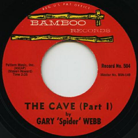 英7” Gary Spider Webb Cave / (Part 2) BAMBOO504 Bamboo UK /00050