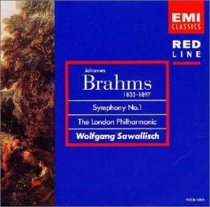 【中古】CD ロンドン・フィルハーモニー管弦楽団, ブラームス; サバリッシュ(ボルフガング) ブラームス:交響曲第1番 TOCE4006 /00110 recordcity-10645749 RECORD CITY 楽天市場店 パッケージ画像