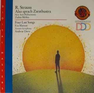 【中古】輸入CD Strauss, R., Marton, Mehta; New York Phil Also Sprach Zarathustra / Four Last Songs MDK44910 /00110