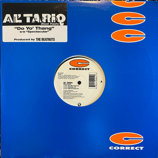 ・アーティスト Al' Tariq ・タイトル Do Yo' Thang / Spectacular ・レーベル・型番 Correct Records 102051 ・フォーマット 12インチレコード ・コンディション(盤) 良い (VG+) ・コンディション(ジャケット) プレインカバー（元ジャケット／カバー無し） ・コンディション(帯) オビなし ・特記事項 【ハイプステッカー】 サンプル画像です。実際の商品の画像ではありません 商品写真はバーコード/カタログ番号に対応したサンプル画像ですので、お送りする商品の画像ではありません。帯やライナーなどの付属品は、特記事項に記載されている場合のみ含まれます。プロモやカラーレコードなどの仕様についても、該当する場合のみ特記事項に記載しています。 【ご購入前に必ずご確認ください】 ・本店サイト(www.recordcity.jp)とは価格、送料が違います ・本店サイト、その他支店のオーダーとは同梱発送できません ・注文確定後に別の注文を頂いた場合、注文同士の同梱は致しかねます。 ・別倉庫から発送しているため、店頭受け渡しは対応しておりません ・一部商品は他の通販サイトでも販売しているため、ご注文のタイミングによっては商品のご用意ができない場合がございます。 ・土日祝日はお休みです 金曜・祝前日9時以降のご連絡またはご入金は、返答または発送が週明け・祝日明けに順次対応となります。 ・ご購入後のキャンセル不可 ご購入後のキャンセルはいかなる理由においてもお受けできません。ご了承の上、ご購入くださいませ。 ・日本郵便(ゆうパック/ゆうメール)によるお届けになります。 ・中古品であることをご理解ください 当ストアでは中古商品を主に販売しております。中古品であることをご理解の上ご購入ください。また、一部商品はRecordCityオンラインストアで試聴可能です。 ・返品について お客様のご都合による返品は一切承っておりません。 表記の内容と実際の商品に相違がある場合、また針飛び等で返品・返金をご希望される場合は、商品の到着後1週間以内にご連絡ください。商品の返送をこちらで確認後、キャンセル・返金を行います。 コンディションVG以下の商品は返品できません。プレイに影響のない表面のこすれ傷、プレス起因のノイズ盤は返品の対象外です。 【コンディション表記】 ・ほぼ新品(M-)(Like New) 完全な新品。未使用。当店ではほぼ使用しません ・非常に良い(EX)(Excellent) 中古盤として美品な状態。わずかな経年を感じるものの傷みを感じさせない、当店基準で最高の状態 ・良い(VG+)(Very Good Plus) 丁寧に扱われた中古品で、軽い使用感がみられる。 ・可(VG)(Acceptable) 使い込まれた中古品で、「良い」よりもさらに使用感がみられる。 ・悪い(VG-)(Bad) 状態が悪いアイテム。使用の保障はなく、再生不可、針飛び、目立つノイズがあるかもしれない。状態によるクレーム不可。返品不可。 ・非常に悪い(G)(Very Bad) 「悪い」よりさらに状態が悪いアイテム。使用の保障はなく、再生不可、針飛び、目立つノイズがあるかもしれない。状態によるクレーム不可。返品不可。 ・ジャンク(Fair)(Junk/Fair) 割れている、反っている、水ダメージがある、カビ、ジャケットが分離している、ひどい書き込み、ひどい擦れなど最低の状態。使用の保障はなく、再生不可、針飛び、目立つノイズがあるかもしれない。状態によるクレーム不可。返品不可。 ・ジャンク(Poor)(Junk/Poor) 割れている、反っている、水ダメージがある、カビ、ジャケットが分離している、ひどい書き込み、ひどい擦れなど最低の状態。使用の保障はなく、再生不可、針飛び、目立つノイズがあるかもしれない。状態によるクレーム不可。返品不可。