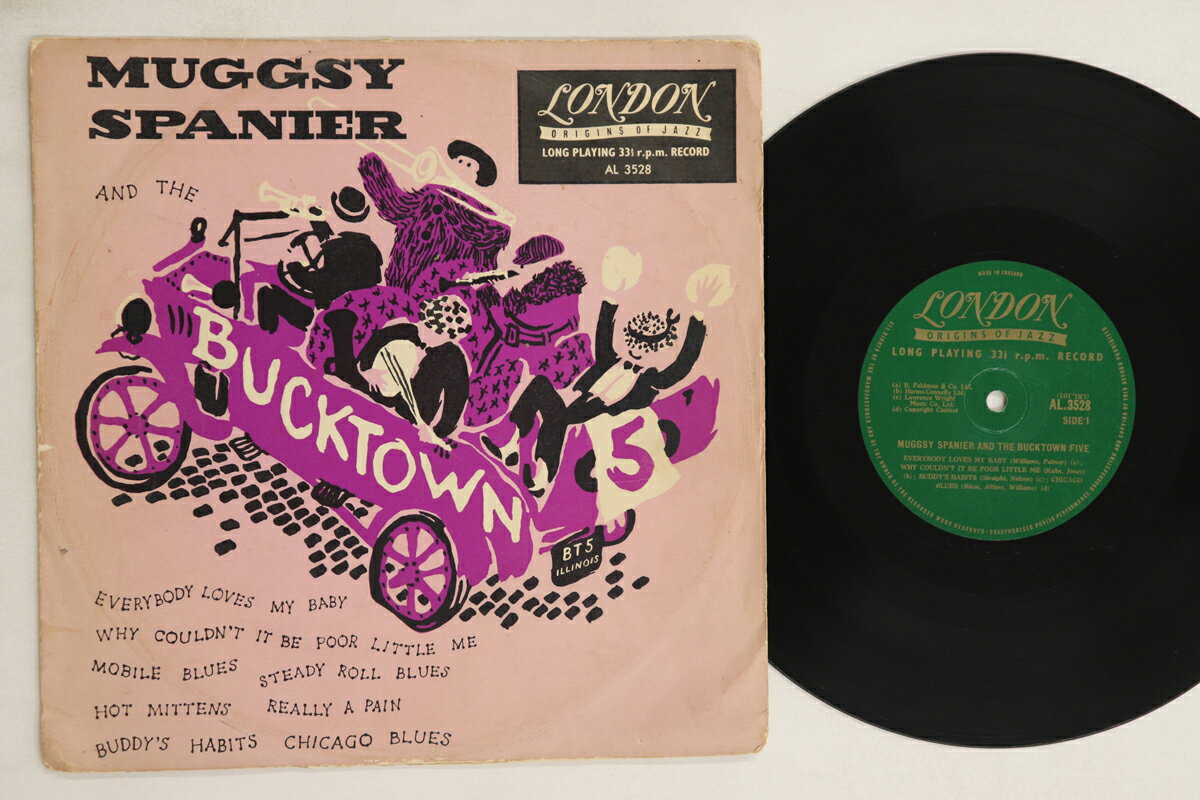 楽天レコードシティ 楽天市場店【中古】英10” Bucktown Five, Stomp Six Muggsy Spanier And The Bucktown Five AL3528 LONDON /00200
