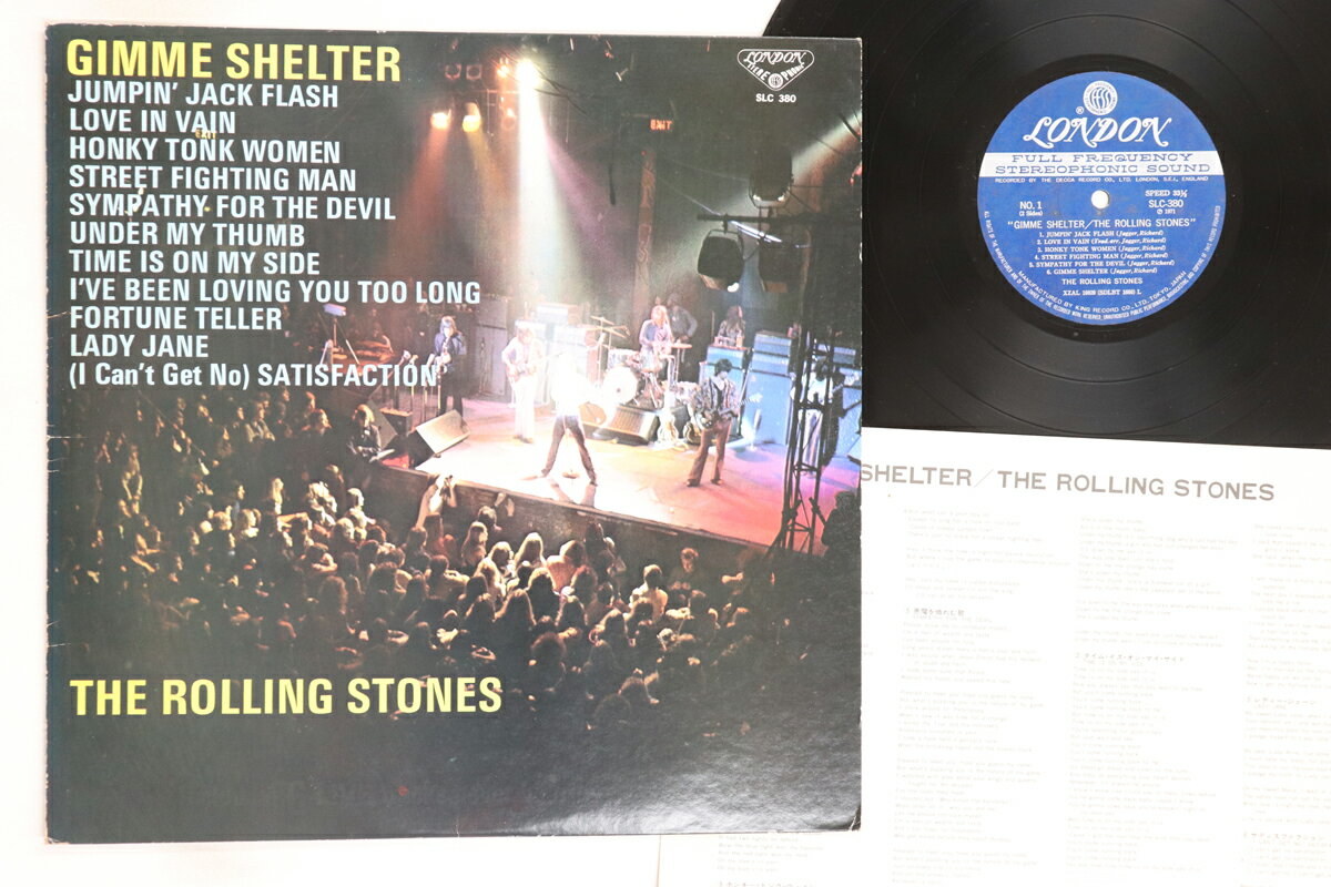 ・アーティスト Rolling Stones ・タイトル Gimme Shelter ・レーベル・型番 LONDON SLC380 ・フォーマット LPレコード ・コンディション(盤) 良い (VG+) ・コンディション(ジャケット) 可 (VG) ・コンディション(帯) オビなし ・特記事項 【ライナー付き】 【カバーに目立つ染み】 実際に発送される商品の画像です 【ご購入前に必ずご確認ください】 ・本店サイト(www.recordcity.jp)とは価格、送料が違います ・本店サイト、その他支店のオーダーとは同梱発送できません ・注文確定後に別の注文を頂いた場合、注文同士の同梱は致しかねます。 ・別倉庫から発送しているため、店頭受け渡しは対応しておりません ・一部商品は他の通販サイトでも販売しているため、ご注文のタイミングによっては商品のご用意ができない場合がございます。 ・土日祝日はお休みです 金曜・祝前日9時以降のご連絡またはご入金は、返答または発送が週明け・祝日明けに順次対応となります。 ・ご購入後のキャンセル不可 ご購入後のキャンセルはいかなる理由においてもお受けできません。ご了承の上、ご購入くださいませ。 ・日本郵便(ゆうパック/ゆうメール)によるお届けになります。 ・中古品であることをご理解ください 当ストアでは中古商品を主に販売しております。中古品であることをご理解の上ご購入ください。また、一部商品はRecordCityオンラインストアで試聴可能です。 ・返品について お客様のご都合による返品は一切承っておりません。 表記の内容と実際の商品に相違がある場合、また針飛び等で返品・返金をご希望される場合は、商品の到着後1週間以内にご連絡ください。商品の返送をこちらで確認後、キャンセル・返金を行います。 コンディションVG以下の商品は返品できません。プレイに影響のない表面のこすれ傷、プレス起因のノイズ盤は返品の対象外です。 【コンディション表記】 ・ほぼ新品(M-)(Like New) 完全な新品。未使用。当店ではほぼ使用しません ・非常に良い(EX)(Excellent) 中古盤として美品な状態。わずかな経年を感じるものの傷みを感じさせない、当店基準で最高の状態 ・良い(VG+)(Very Good Plus) 丁寧に扱われた中古品で、軽い使用感がみられる。 ・可(VG)(Acceptable) 使い込まれた中古品で、「良い」よりもさらに使用感がみられる。 ・悪い(VG-)(Bad) 状態が悪いアイテム。使用の保障はなく、再生不可、針飛び、目立つノイズがあるかもしれない。状態によるクレーム不可。返品不可。 ・非常に悪い(G)(Very Bad) 「悪い」よりさらに状態が悪いアイテム。使用の保障はなく、再生不可、針飛び、目立つノイズがあるかもしれない。状態によるクレーム不可。返品不可。 ・ジャンク(Fair)(Junk/Fair) 割れている、反っている、水ダメージがある、カビ、ジャケットが分離している、ひどい書き込み、ひどい擦れなど最低の状態。使用の保障はなく、再生不可、針飛び、目立つノイズがあるかもしれない。状態によるクレーム不可。返品不可。 ・ジャンク(Poor)(Junk/Poor) 割れている、反っている、水ダメージがある、カビ、ジャケットが分離している、ひどい書き込み、ひどい擦れなど最低の状態。使用の保障はなく、再生不可、針飛び、目立つノイズがあるかもしれない。状態によるクレーム不可。返品不可。