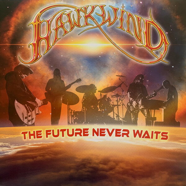 欧2LP Hawkwind The Future Never Waits BREDD884 Cherry Red /00520