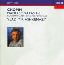 【中古】欧CD Fryderyk Franciszek Chopin; Vladimir Ashkenazy Piano Sonatas 1-3 4484482...
