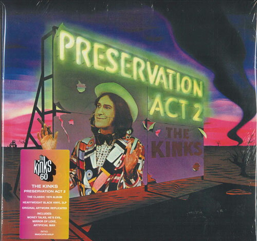 【新品】2LP The Kinks Preservation Act 2 BMGCAT810DLP BMG /00660