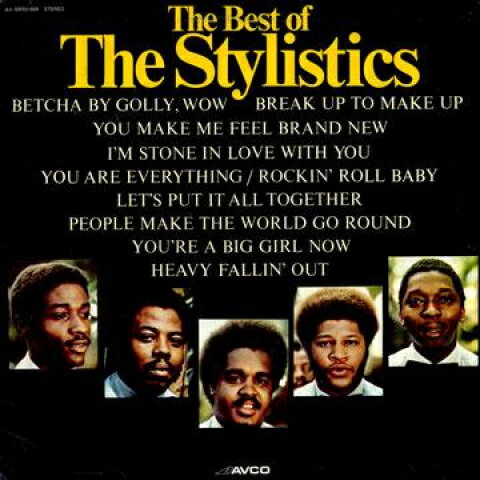 【新品】ジャマイカLP Stylistics Best Of Stylistics AVLP69003698 Avco /00250