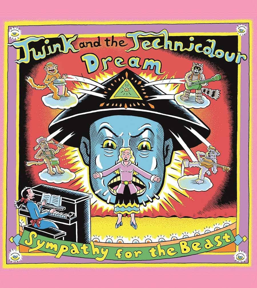 【新品】欧LP Twink &amp; The Technicolour Dream Sympathy For The Beast SBRLP5106 Sunbeam Records /00260