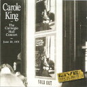 【中古】欧CD Carole King The Carnegie Hall Concert 4851042 Legacy, Ode Records (2), E...