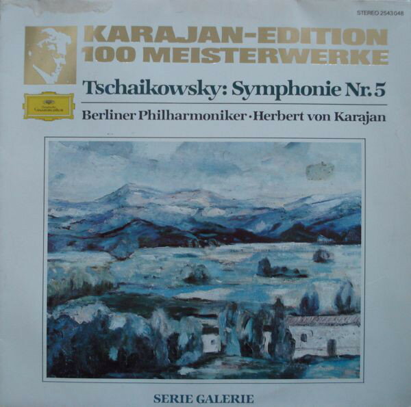 【中古】独LP Pyotr Ilyich Tchaikovsky : Ber Symphony Nr. 5 2543048 Deutsche Grammophon /00260