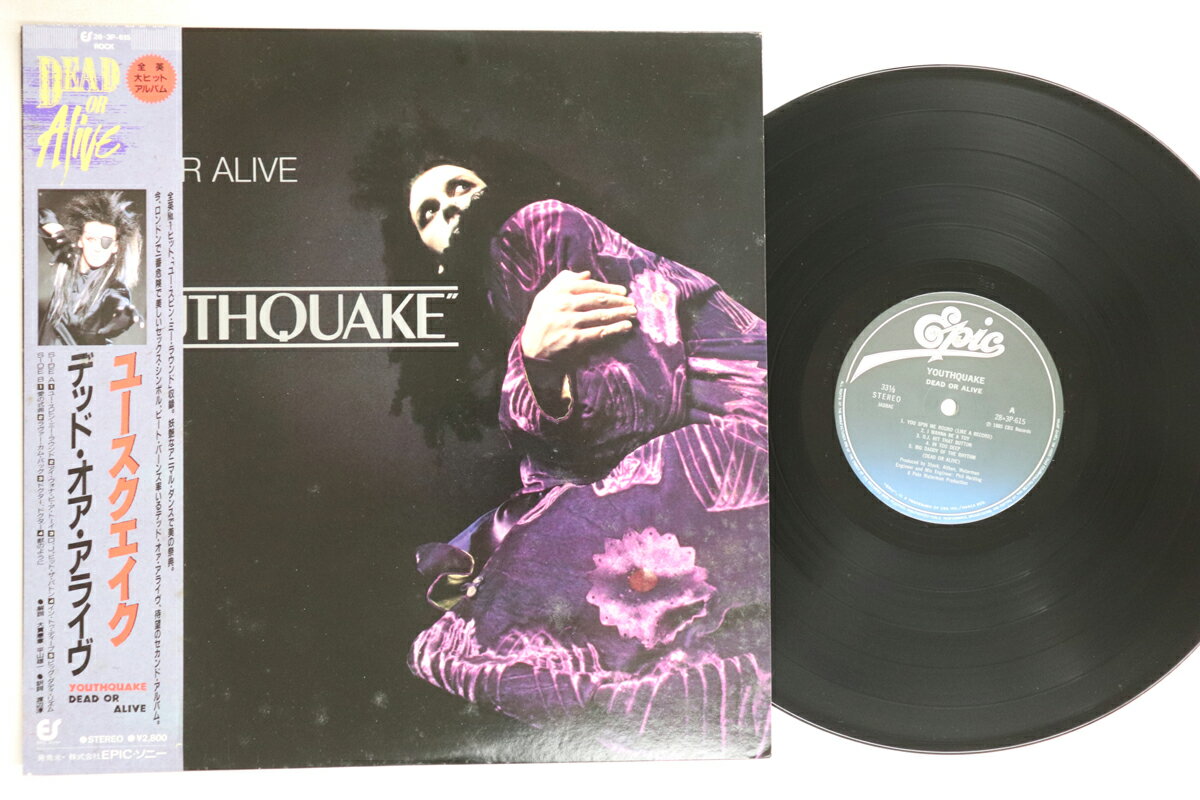 【中古】LP Dead Or Alive Youthquake 283P615 EPIC /00260