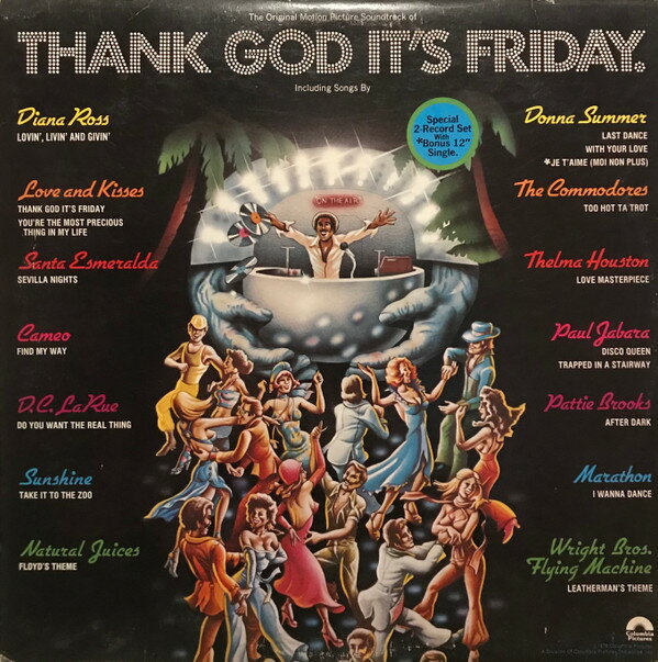 【中古】加3discs LP Various Thank God Its Friday (The Original Motion Picture S NBLP70993 Casablanca /00780