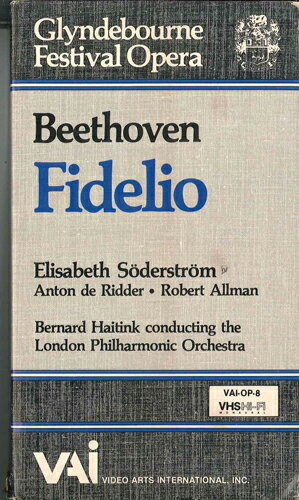 【中古】米VHS Beethoven, Elisabeth Soderstrom Fidelio VAIOP8 VIDEO ARTS /00300 【中古】米VHS Beethoven, Elisabeth Soderstrom Fidelio VAIOP8 VIDEO ARTS /00300