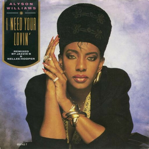 【中古】英7” Alyson Williams I Need Your Lovin 6551437 Def Jam Recordings, /00080 【中古】英7” Alyson Williams I Need Your Lovin 6551437 Def Jam Recordings, /00080