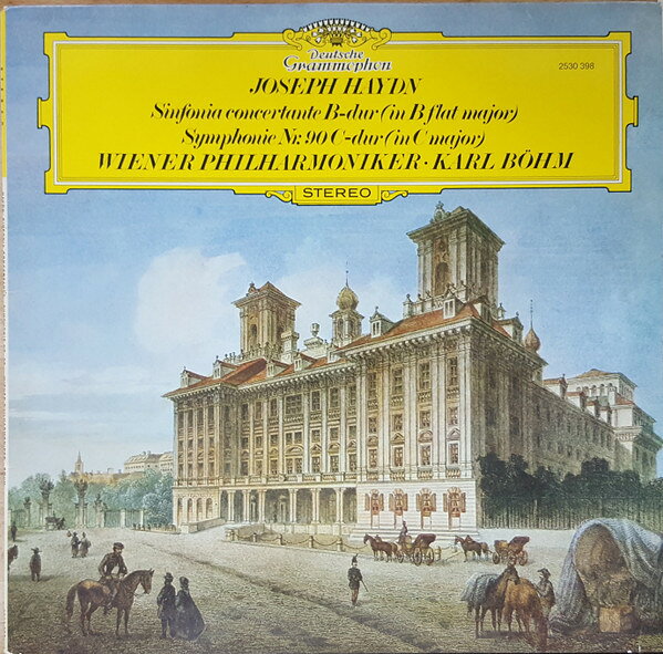 LP Joseph Haydn - Wiener Philharm Sinfonia Concertante B-Dur (In B Flat Major) ● Sym 2530398 Deutsche Grammophon /00260