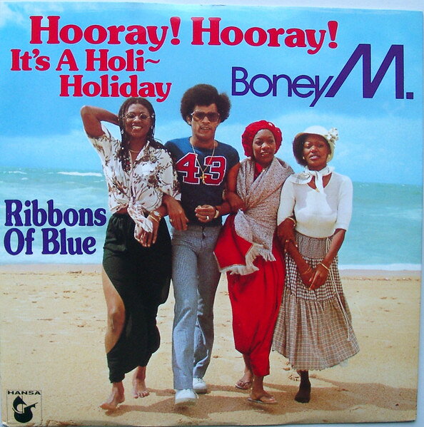 Artist Name: B - 【中古】7” Boney M. Hooray Hooray, Its A Holi Holiday K11279 Atlantic /00080