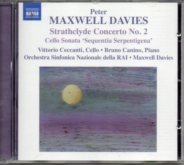 欧CD Maxwell Davies, P. Davies: Strathclyde Concerto N 8573017 Naxos /00110