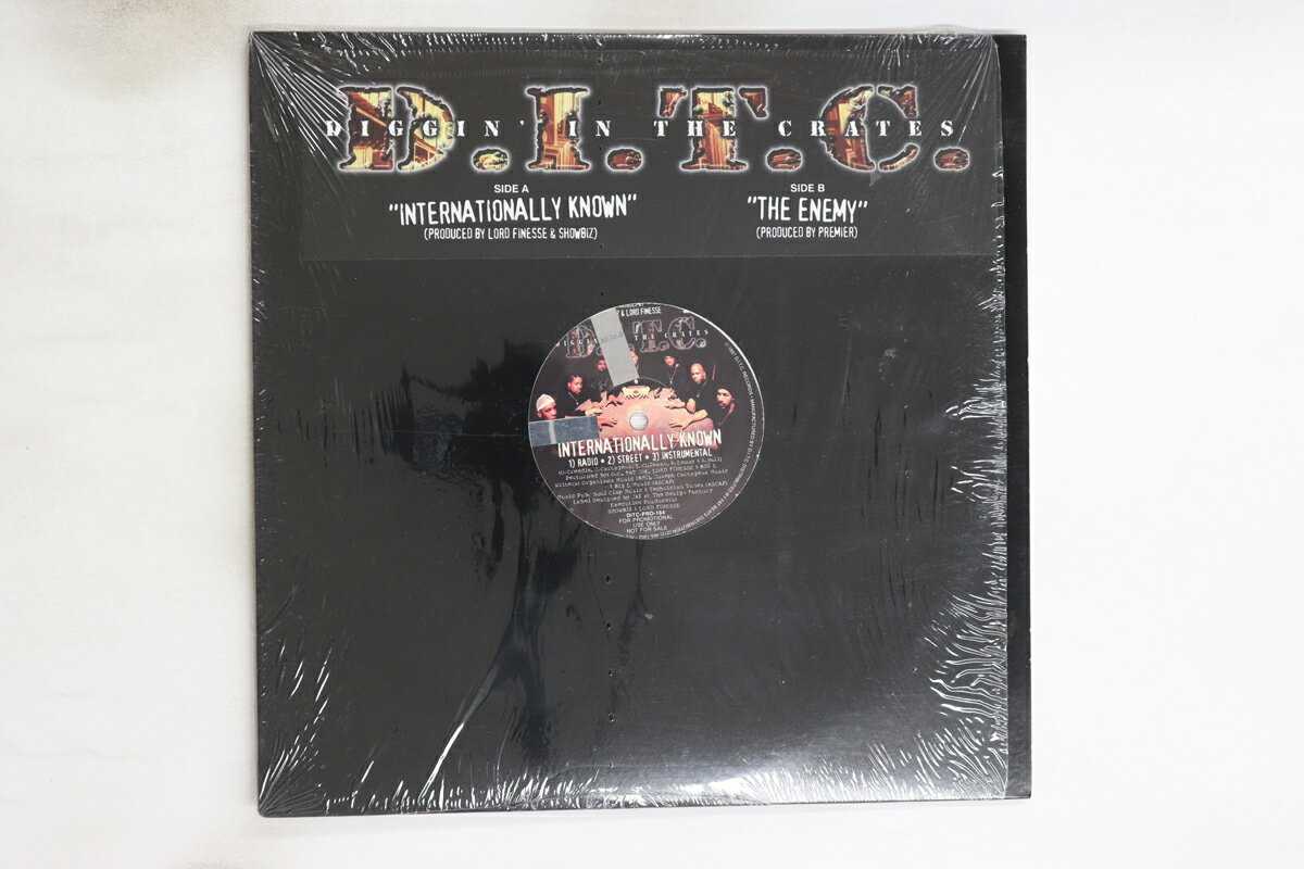 ・アーティスト D.I.T.C. ・タイトル Internationally Known / The Enemy ・レーベル・型番 ・フォーマット 12インチレコード ・コンディション(盤) 良い (VG+) ・コンディション(ジャケット)...