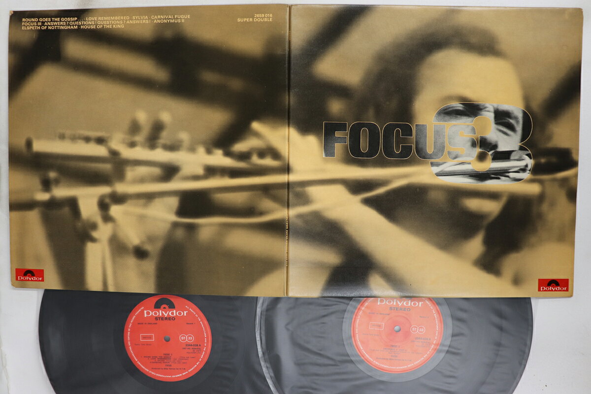 ・アーティスト Focus ・タイトル Focus 3 ・レーベル・型番 POLYDOR 2659016 ・フォーマット LPレコード ・コンディション(盤) 良い (VG+) ・コンディション(ジャケット) 良い (VG+) ・コンディション(帯) オビなし ・特記事項 実際に発送される商品の画像です 【ご購入前に必ずご確認ください】 ・本店サイト(www.recordcity.jp)とは価格、送料が違います ・本店サイト、その他支店のオーダーとは同梱発送できません ・注文確定後に別の注文を頂いた場合、注文同士の同梱は致しかねます。 ・別倉庫から発送しているため、店頭受け渡しは対応しておりません ・一部商品は他の通販サイトでも販売しているため、ご注文のタイミングによっては商品のご用意ができない場合がございます。 ・土日祝日はお休みです 金曜・祝前日9時以降のご連絡またはご入金は、返答または発送が週明け・祝日明けに順次対応となります。 ・ご購入後のキャンセル不可 ご購入後のキャンセルはいかなる理由においてもお受けできません。ご了承の上、ご購入くださいませ。 ・日本郵便(ゆうパック/ゆうメール)によるお届けになります。 ・中古品であることをご理解ください 当ストアでは中古商品を主に販売しております。中古品であることをご理解の上ご購入ください。また、一部商品はRecordCityオンラインストアで試聴可能です。 ・返品について お客様のご都合による返品は一切承っておりません。 表記の内容と実際の商品に相違がある場合、また針飛び等で返品・返金をご希望される場合は、商品の到着後1週間以内にご連絡ください。商品の返送をこちらで確認後、キャンセル・返金を行います。 コンディションVG以下の商品は返品できません。プレイに影響のない表面のこすれ傷、プレス起因のノイズ盤は返品の対象外です。 【コンディション表記】 ・ほぼ新品(M-)(Like New) 完全な新品。未使用。当店ではほぼ使用しません ・非常に良い(EX)(Excellent) 中古盤として美品な状態。わずかな経年を感じるものの傷みを感じさせない、当店基準で最高の状態 ・良い(VG+)(Very Good Plus) 丁寧に扱われた中古品で、軽い使用感がみられる。 ・可(VG)(Acceptable) 使い込まれた中古品で、「良い」よりもさらに使用感がみられる。 ・悪い(VG-)(Bad) 状態が悪いアイテム。使用の保障はなく、再生不可、針飛び、目立つノイズがあるかもしれない。状態によるクレーム不可。返品不可。 ・非常に悪い(G)(Very Bad) 「悪い」よりさらに状態が悪いアイテム。使用の保障はなく、再生不可、針飛び、目立つノイズがあるかもしれない。状態によるクレーム不可。返品不可。 ・ジャンク(Fair)(Junk/Fair) 割れている、反っている、水ダメージがある、カビ、ジャケットが分離している、ひどい書き込み、ひどい擦れなど最低の状態。使用の保障はなく、再生不可、針飛び、目立つノイズがあるかもしれない。状態によるクレーム不可。返品不可。 ・ジャンク(Poor)(Junk/Poor) 割れている、反っている、水ダメージがある、カビ、ジャケットが分離している、ひどい書き込み、ひどい擦れなど最低の状態。使用の保障はなく、再生不可、針飛び、目立つノイズがあるかもしれない。状態によるクレーム不可。返品不可。
