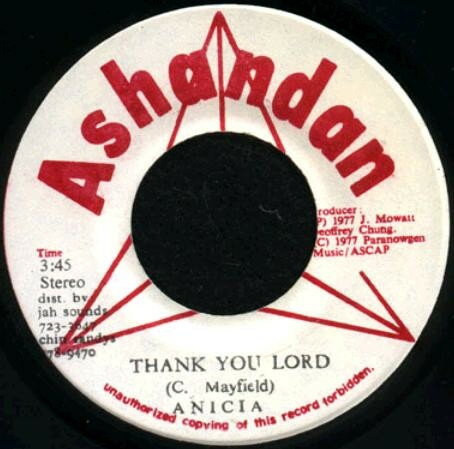 7” Anicia Banks Thank You Lord NONE Ashandan /00080