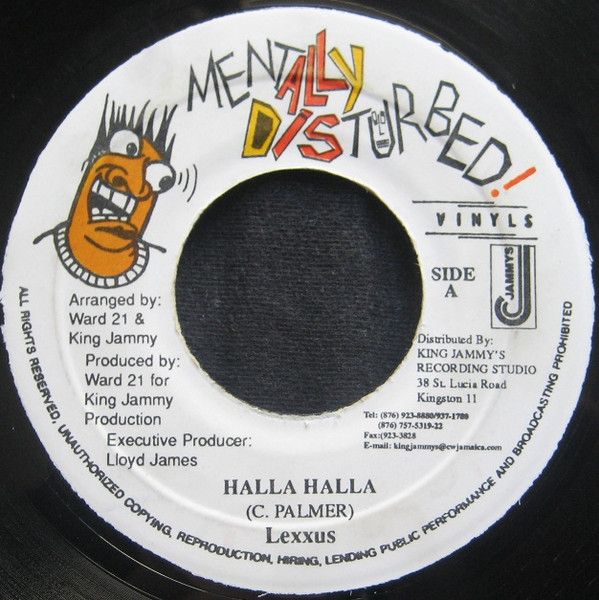 【中古】7インチ Lexxus Halla Halla none Mentally Disturbed V