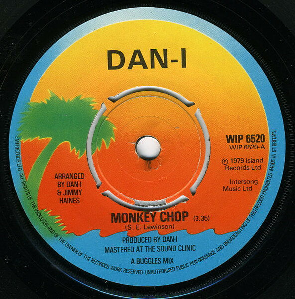 【中古】英7” Dan-I Monkey Chop WIP6520 Island Records /00080