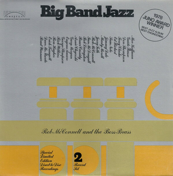 【中古】2discs LP Rob McConnell &amp; The Boss Brass Big Band Jazz UMBDD4 Umbrella /00660