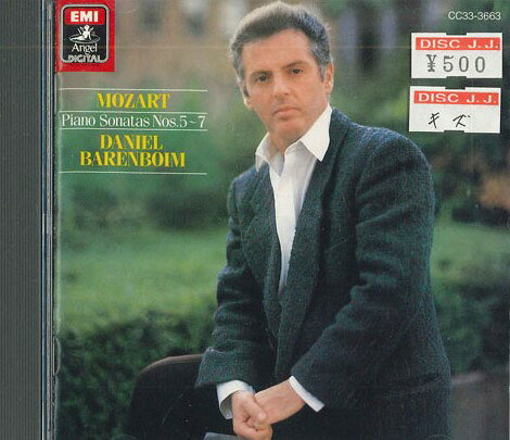 Mozart - 【中古】CD Daniel Barenboim Mozart / Piano Sonatas Nos. 5 And 7 CC333663 EMI /00110