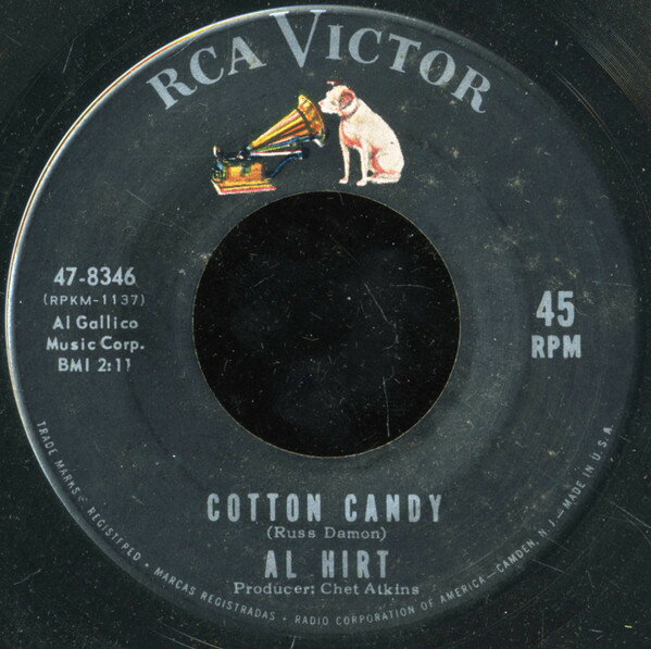 楽天レコードシティ 楽天市場店【中古】米7" Al Hirt Cotton Candy 478346 RCA Victor /00080