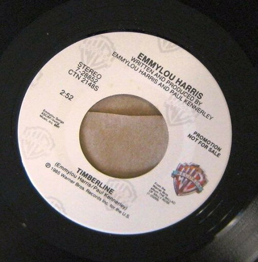 【中古】米7" Emmylou Harris Timberline 728852 Warner Bros. Records /00080 【中古】米7" Emmylou Harris Timberline 728852 Warner Bros. Records /00080
