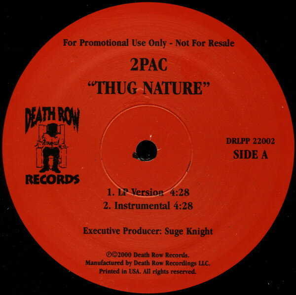 ・アーティスト 2Pac ・タイトル Thug Nature ・レーベル・型番 Death Row Records DRLPP22002PROMO ・フォーマット 12インチレコード ・コンディション(盤) 良い (VG+) ・コンディション(ジャケット) 良い (VG+) ・コンディション(帯) オビなし ・特記事項 サンプル画像です。実際の商品の画像ではありません 商品写真はバーコード/カタログ番号に対応したサンプル画像ですので、お送りする商品の画像ではありません。帯やライナーなどの付属品は、特記事項に記載されている場合のみ含まれます。プロモやカラーレコードなどの仕様についても、該当する場合のみ特記事項に記載しています。 【ご購入前に必ずご確認ください】 ・本店サイト(www.recordcity.jp)とは価格、送料が違います ・本店サイト、その他支店のオーダーとは同梱発送できません ・注文確定後に別の注文を頂いた場合、注文同士の同梱は致しかねます。 ・別倉庫から発送しているため、店頭受け渡しは対応しておりません ・一部商品は他の通販サイトでも販売しているため、ご注文のタイミングによっては商品のご用意ができない場合がございます。 ・土日祝日はお休みです 金曜・祝前日9時以降のご連絡またはご入金は、返答または発送が週明け・祝日明けに順次対応となります。 ・ご購入後のキャンセル不可 ご購入後のキャンセルはいかなる理由においてもお受けできません。ご了承の上、ご購入くださいませ。 ・日本郵便(ゆうパック/ゆうメール)によるお届けになります。 ・中古品であることをご理解ください 当ストアでは中古商品を主に販売しております。中古品であることをご理解の上ご購入ください。また、一部商品はRecordCityオンラインストアで試聴可能です。 ・返品について お客様のご都合による返品は一切承っておりません。 表記の内容と実際の商品に相違がある場合、また針飛び等で返品・返金をご希望される場合は、商品の到着後1週間以内にご連絡ください。商品の返送をこちらで確認後、キャンセル・返金を行います。 コンディションVG以下の商品は返品できません。プレイに影響のない表面のこすれ傷、プレス起因のノイズ盤は返品の対象外です。 【コンディション表記】 ・ほぼ新品(M-)(Like New) 完全な新品。未使用。当店ではほぼ使用しません ・非常に良い(EX)(Excellent) 中古盤として美品な状態。わずかな経年を感じるものの傷みを感じさせない、当店基準で最高の状態 ・良い(VG+)(Very Good Plus) 丁寧に扱われた中古品で、軽い使用感がみられる。 ・可(VG)(Acceptable) 使い込まれた中古品で、「良い」よりもさらに使用感がみられる。 ・悪い(VG-)(Bad) 状態が悪いアイテム。使用の保障はなく、再生不可、針飛び、目立つノイズがあるかもしれない。状態によるクレーム不可。返品不可。 ・非常に悪い(G)(Very Bad) 「悪い」よりさらに状態が悪いアイテム。使用の保障はなく、再生不可、針飛び、目立つノイズがあるかもしれない。状態によるクレーム不可。返品不可。 ・ジャンク(Fair)(Junk/Fair) 割れている、反っている、水ダメージがある、カビ、ジャケットが分離している、ひどい書き込み、ひどい擦れなど最低の状態。使用の保障はなく、再生不可、針飛び、目立つノイズがあるかもしれない。状態によるクレーム不可。返品不可。 ・ジャンク(Poor)(Junk/Poor) 割れている、反っている、水ダメージがある、カビ、ジャケットが分離している、ひどい書き込み、ひどい擦れなど最低の状態。使用の保障はなく、再生不可、針飛び、目立つノイズがあるかもしれない。状態によるクレーム不可。返品不可。