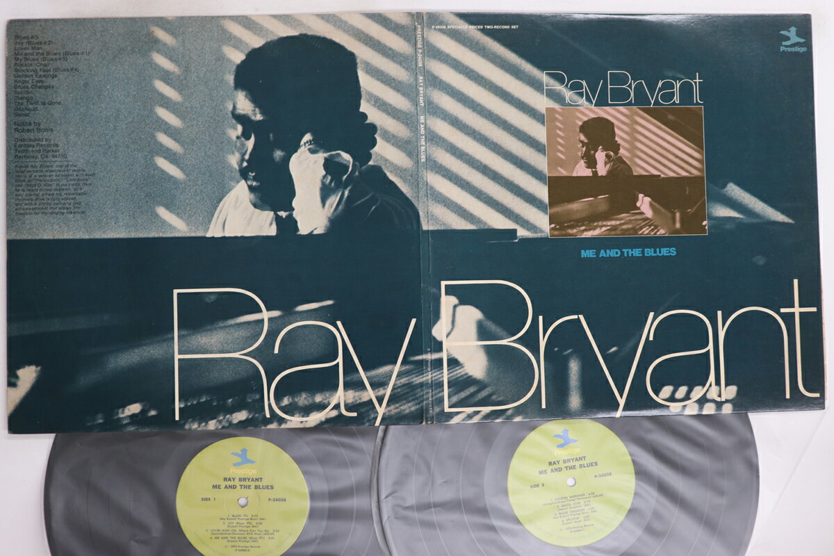 【中古】米2LP Ray Bryant Me And The Blues P24038 PRESTIGE /00660