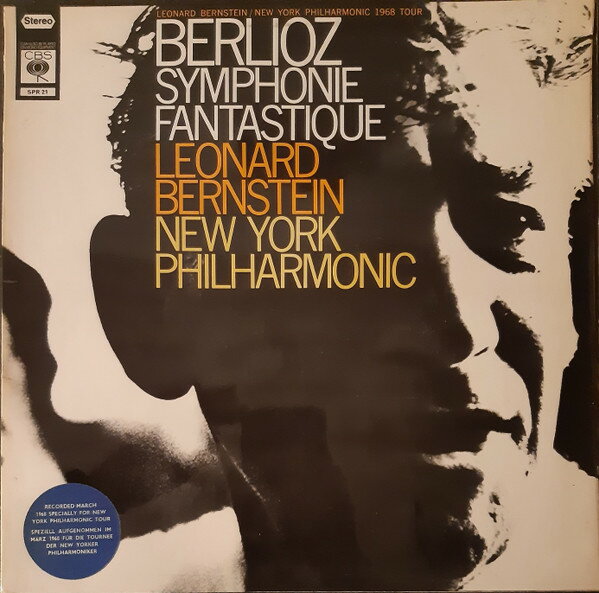 【中古】英LP Hector Berlioz , Leonard Berns Symphonie Fantastique SPR21 CBS /00400