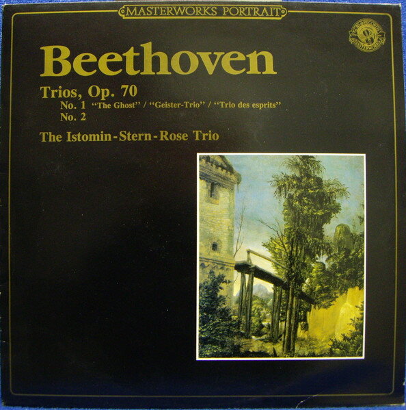【中古】蘭LP Ludwig van Beethoven - The Ist Trios, Op. 70, No. 1 ”The Ghost” = ”Geister-Trio” = CBS60296 CBS Masterworks /00260