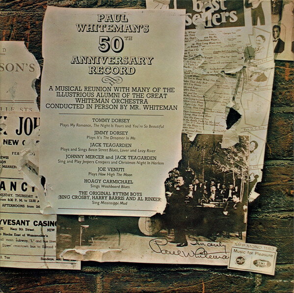 ����š۱�LP Paul Whiteman Paul Whiteman And His Famous Friends 1183 Music For Pleasu...