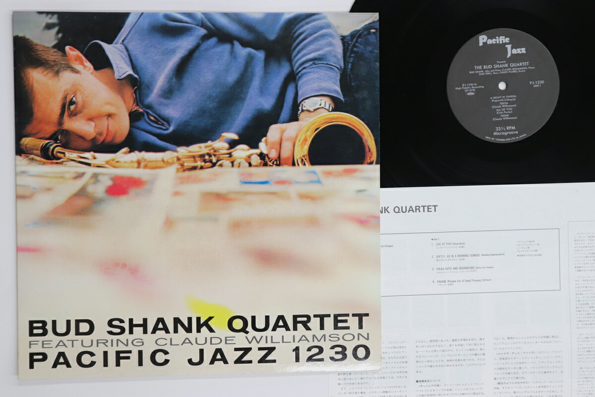 【中古】LP Bud Shank Quartet Bud Shank Quartet PJ1230 PACIFIC JAZZ Japan /00260