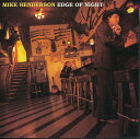 【中古】米CD Mike Henderson Edge Of Night 500042 Dead Reckoning Records /00110