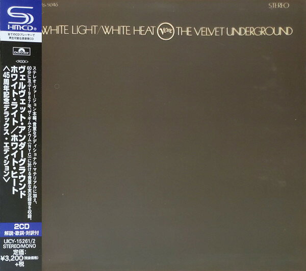 2discs CD ヴェルヴェット・アンダーグラウ ホワイト・ライト/ホワイト・ヒート (45周年記念デラッ UICY152612 POLYDOR 未開封 /00220