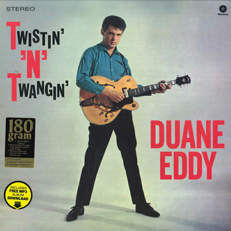 【新品】欧LP Duane Eddy Twistin N Twangin 772055 WaxTime /00260