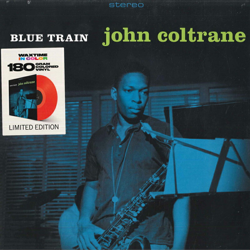 【新品】欧LP John Coltrane Blue Train 950611 WaxTime In Color /00260