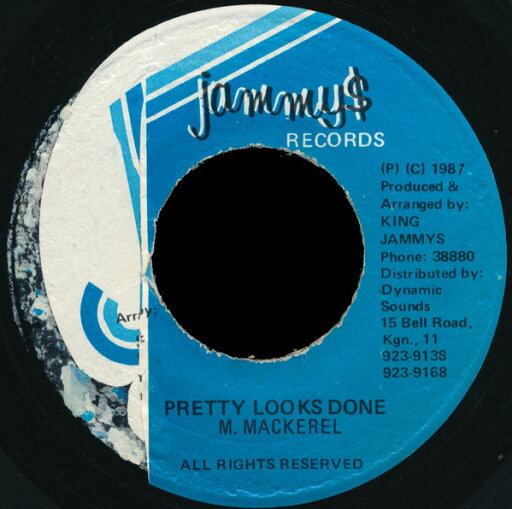 【中古】ジャマイカ7” Major Mackerel Pretty Looks Done NONE Jammys Records /00080 【中古】ジャマイカ7” Major Mackerel Pretty Looks Done NONE Jammys Records /00080