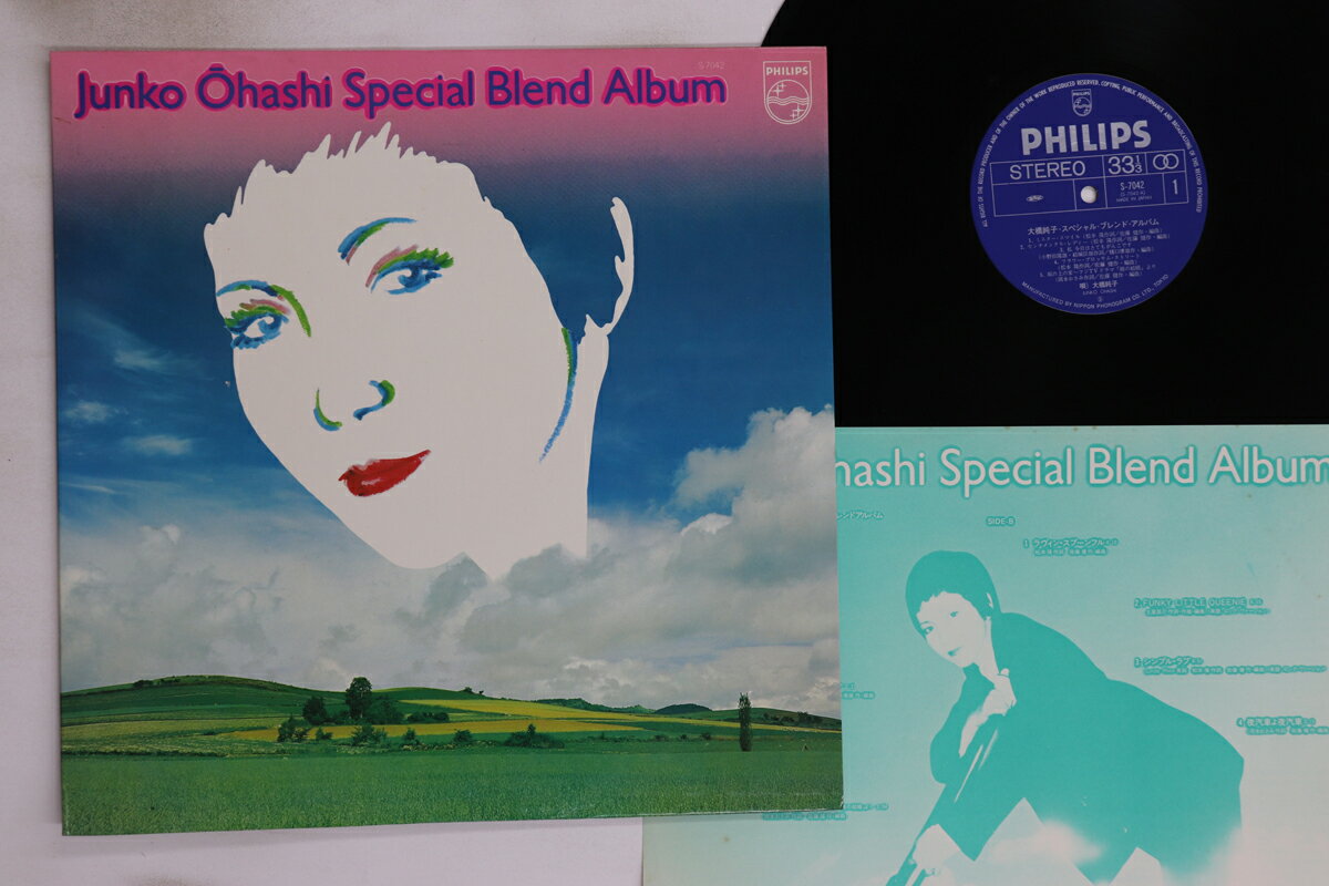 【中古】LP Junko Ohashi &amp; Minoya Central Station Special S7042 PHILIPS Japan Vinyl /00260