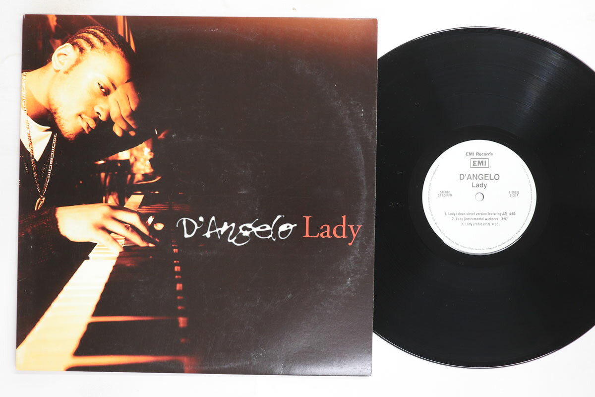 ・アーティスト D'Angelo ・タイトル Lady ・レーベル・型番 EMI Y58532 ・フォーマット 12インチレコード ・コンディション(盤) 非常に良い(EX) ・コンディション(ジャケット) 良い (VG+) ・コンディション(帯) オビなし ・特記事項 【カバーに軽い擦れ】 実際に発送される商品の画像です 【ご購入前に必ずご確認ください】 ・本店サイト(www.recordcity.jp)とは価格、送料が違います ・本店サイト、その他支店のオーダーとは同梱発送できません ・注文確定後に別の注文を頂いた場合、注文同士の同梱は致しかねます。 ・別倉庫から発送しているため、店頭受け渡しは対応しておりません ・一部商品は他の通販サイトでも販売しているため、ご注文のタイミングによっては商品のご用意ができない場合がございます。 ・土日祝日はお休みです 金曜・祝前日9時以降のご連絡またはご入金は、返答または発送が週明け・祝日明けに順次対応となります。 ・ご購入後のキャンセル不可 ご購入後のキャンセルはいかなる理由においてもお受けできません。ご了承の上、ご購入くださいませ。 ・日本郵便(ゆうパック/ゆうメール)によるお届けになります。 ・中古品であることをご理解ください 当ストアでは中古商品を主に販売しております。中古品であることをご理解の上ご購入ください。また、一部商品はRecordCityオンラインストアで試聴可能です。 ・返品について お客様のご都合による返品は一切承っておりません。 表記の内容と実際の商品に相違がある場合、また針飛び等で返品・返金をご希望される場合は、商品の到着後1週間以内にご連絡ください。商品の返送をこちらで確認後、キャンセル・返金を行います。 コンディションVG以下の商品は返品できません。プレイに影響のない表面のこすれ傷、プレス起因のノイズ盤は返品の対象外です。 【コンディション表記】 ・ほぼ新品(M-)(Like New) 完全な新品。未使用。当店ではほぼ使用しません ・非常に良い(EX)(Excellent) 中古盤として美品な状態。わずかな経年を感じるものの傷みを感じさせない、当店基準で最高の状態 ・良い(VG+)(Very Good Plus) 丁寧に扱われた中古品で、軽い使用感がみられる。 ・可(VG)(Acceptable) 使い込まれた中古品で、「良い」よりもさらに使用感がみられる。 ・悪い(VG-)(Bad) 状態が悪いアイテム。使用の保障はなく、再生不可、針飛び、目立つノイズがあるかもしれない。状態によるクレーム不可。返品不可。 ・非常に悪い(G)(Very Bad) 「悪い」よりさらに状態が悪いアイテム。使用の保障はなく、再生不可、針飛び、目立つノイズがあるかもしれない。状態によるクレーム不可。返品不可。 ・ジャンク(Fair)(Junk/Fair) 割れている、反っている、水ダメージがある、カビ、ジャケットが分離している、ひどい書き込み、ひどい擦れなど最低の状態。使用の保障はなく、再生不可、針飛び、目立つノイズがあるかもしれない。状態によるクレーム不可。返品不可。 ・ジャンク(Poor)(Junk/Poor) 割れている、反っている、水ダメージがある、カビ、ジャケットが分離している、ひどい書き込み、ひどい擦れなど最低の状態。使用の保障はなく、再生不可、針飛び、目立つノイズがあるかもしれない。状態によるクレーム不可。返品不可。
