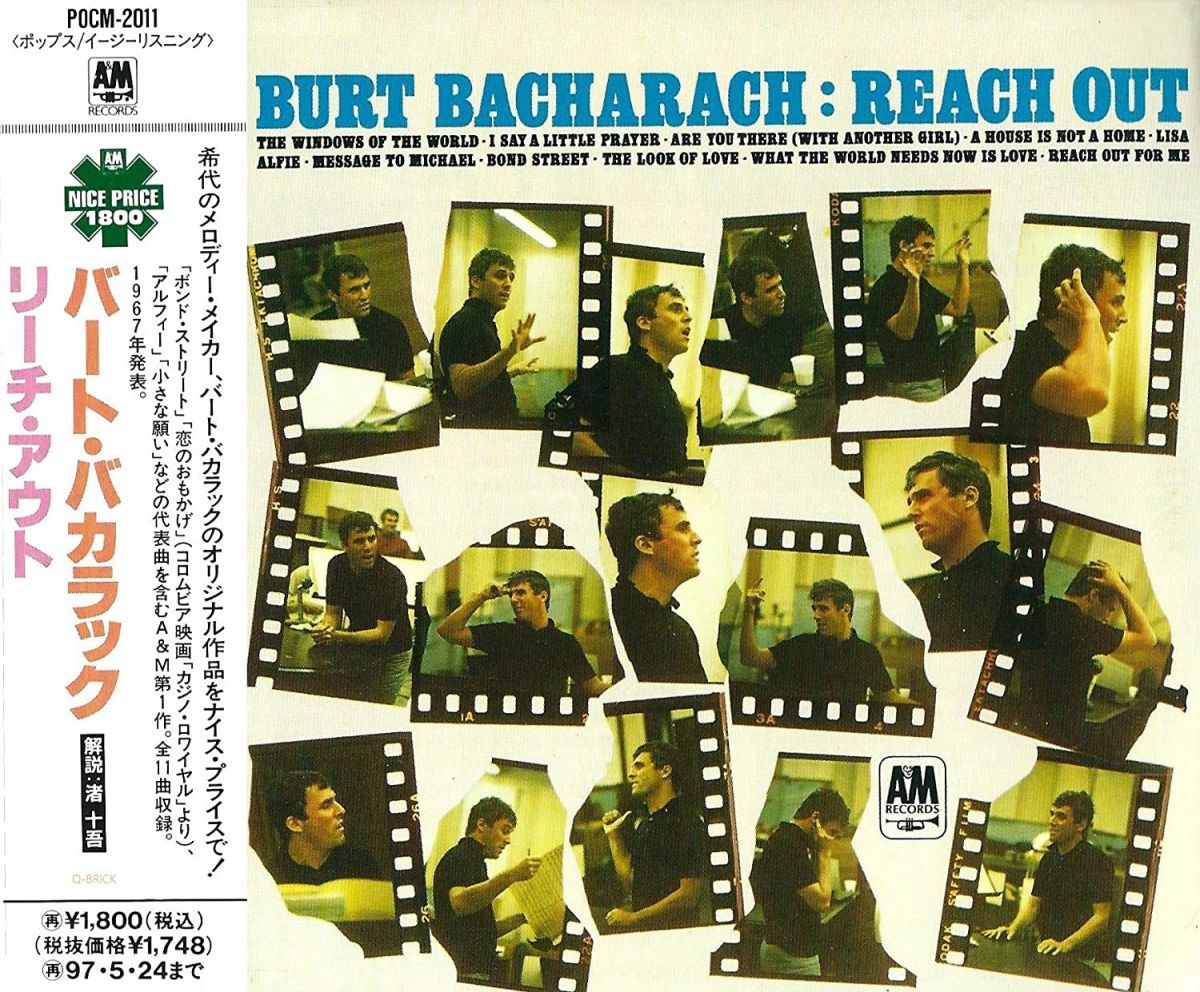 ・アーティスト バート・バカラック ・タイトル リーチ・アウト ・レーベル・型番 A&M POCM2011 ・フォーマット CD ・コンディション(盤) 可 (VG) ・コンディション(ジャケット) ・コンディション(帯) オビなし ・特記事項 【ソフトケース入り（プラケースなし）】 サンプル画像です。実際の商品の画像ではありません 商品写真はバーコード/カタログ番号に対応したサンプル画像ですので、お送りする商品の画像ではありません。帯やライナーなどの付属品は、特記事項に記載されている場合のみ含まれます。プロモやカラーレコードなどの仕様についても、該当する場合のみ特記事項に記載しています。 【ご購入前に必ずご確認ください】 ・本店サイト(www.recordcity.jp)とは価格、送料が違います ・本店サイト、その他支店のオーダーとは同梱発送できません ・注文確定後に別の注文を頂いた場合、注文同士の同梱は致しかねます。 ・別倉庫から発送しているため、店頭受け渡しは対応しておりません ・一部商品は他の通販サイトでも販売しているため、ご注文のタイミングによっては商品のご用意ができない場合がございます。 ・土日祝日はお休みです 金曜・祝前日9時以降のご連絡またはご入金は、返答または発送が週明け・祝日明けに順次対応となります。 ・ご購入後のキャンセル不可 ご購入後のキャンセルはいかなる理由においてもお受けできません。ご了承の上、ご購入くださいませ。 ・日本郵便(ゆうパック/ゆうメール)によるお届けになります。 ・中古品であることをご理解ください 当ストアでは中古商品を主に販売しております。中古品であることをご理解の上ご購入ください。また、一部商品はRecordCityオンラインストアで試聴可能です。 ・返品について お客様のご都合による返品は一切承っておりません。 表記の内容と実際の商品に相違がある場合、また針飛び等で返品・返金をご希望される場合は、商品の到着後1週間以内にご連絡ください。商品の返送をこちらで確認後、キャンセル・返金を行います。 コンディションVG以下の商品は返品できません。プレイに影響のない表面のこすれ傷、プレス起因のノイズ盤は返品の対象外です。 【コンディション表記】 ・ほぼ新品(M-)(Like New) 完全な新品。未使用。当店ではほぼ使用しません ・非常に良い(EX)(Excellent) 中古盤として美品な状態。わずかな経年を感じるものの傷みを感じさせない、当店基準で最高の状態 ・良い(VG+)(Very Good Plus) 丁寧に扱われた中古品で、軽い使用感がみられる。 ・可(VG)(Acceptable) 使い込まれた中古品で、「良い」よりもさらに使用感がみられる。 ・悪い(VG-)(Bad) 状態が悪いアイテム。使用の保障はなく、再生不可、針飛び、目立つノイズがあるかもしれない。状態によるクレーム不可。返品不可。 ・非常に悪い(G)(Very Bad) 「悪い」よりさらに状態が悪いアイテム。使用の保障はなく、再生不可、針飛び、目立つノイズがあるかもしれない。状態によるクレーム不可。返品不可。 ・ジャンク(Fair)(Junk/Fair) 割れている、反っている、水ダメージがある、カビ、ジャケットが分離している、ひどい書き込み、ひどい擦れなど最低の状態。使用の保障はなく、再生不可、針飛び、目立つノイズがあるかもしれない。状態によるクレーム不可。返品不可。 ・ジャンク(Poor)(Junk/Poor) 割れている、反っている、水ダメージがある、カビ、ジャケットが分離している、ひどい書き込み、ひどい擦れなど最低の状態。使用の保障はなく、再生不可、針飛び、目立つノイズがあるかもしれない。状態によるクレーム不可。返品不可。